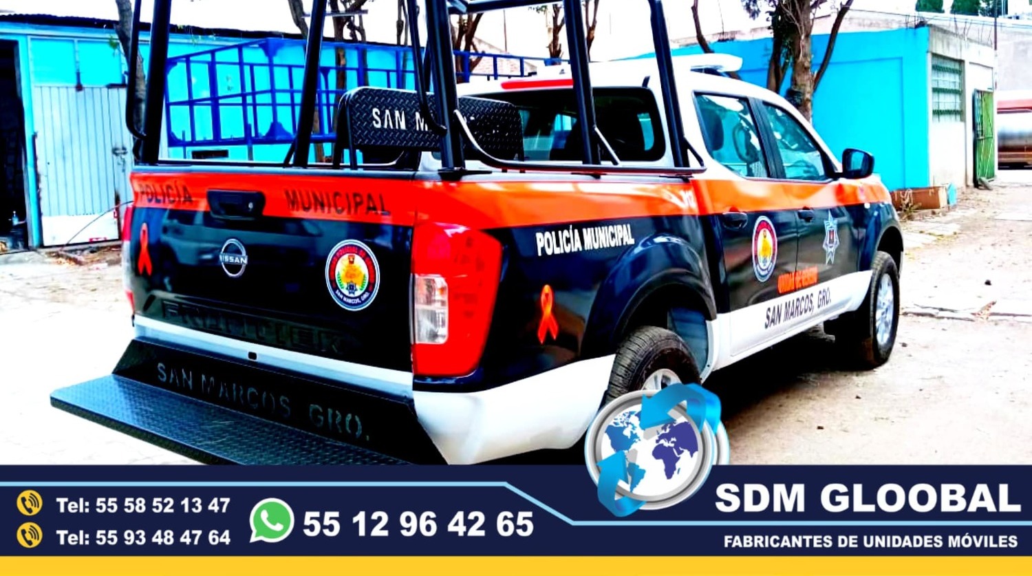 Fabricacion de defensa trasera tipo escalon para patrullas pick up