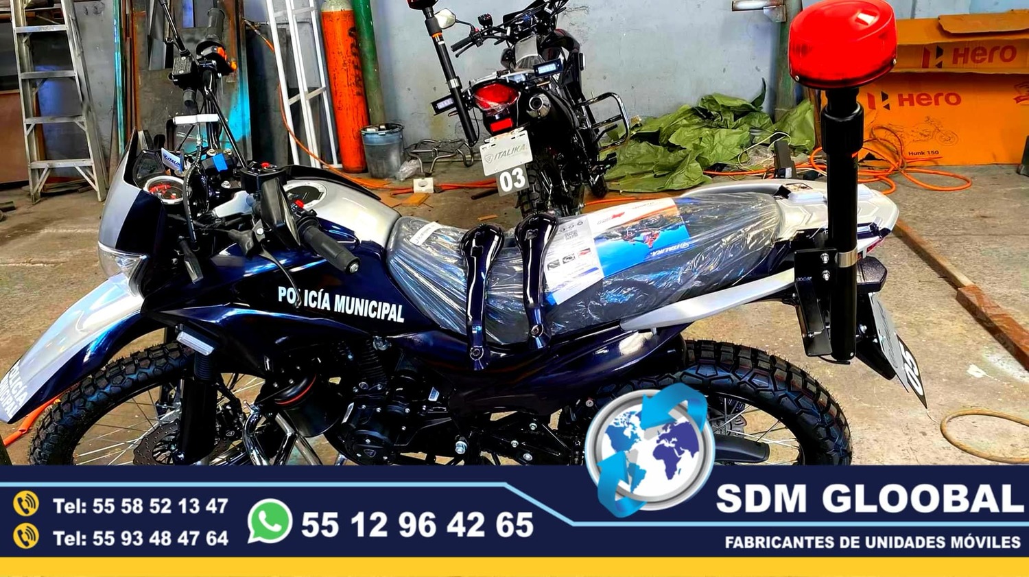 Venta Fabricacion Conversion y Equipamiento de MotoPatrullas cuatrimotos bicicletas  <br>