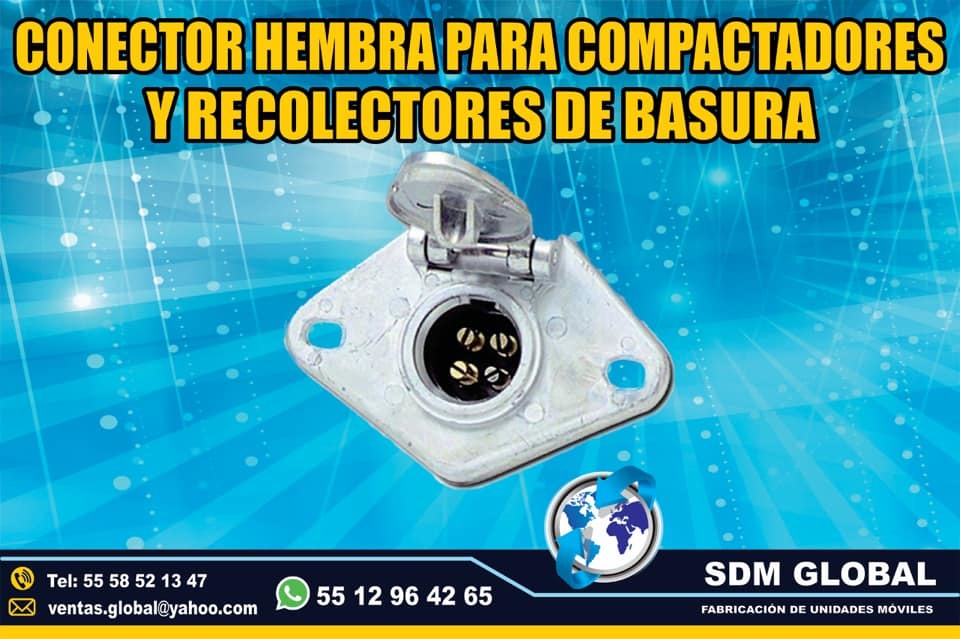 Venta de Conector Hembra para compactadores recolectores de basura           <br>