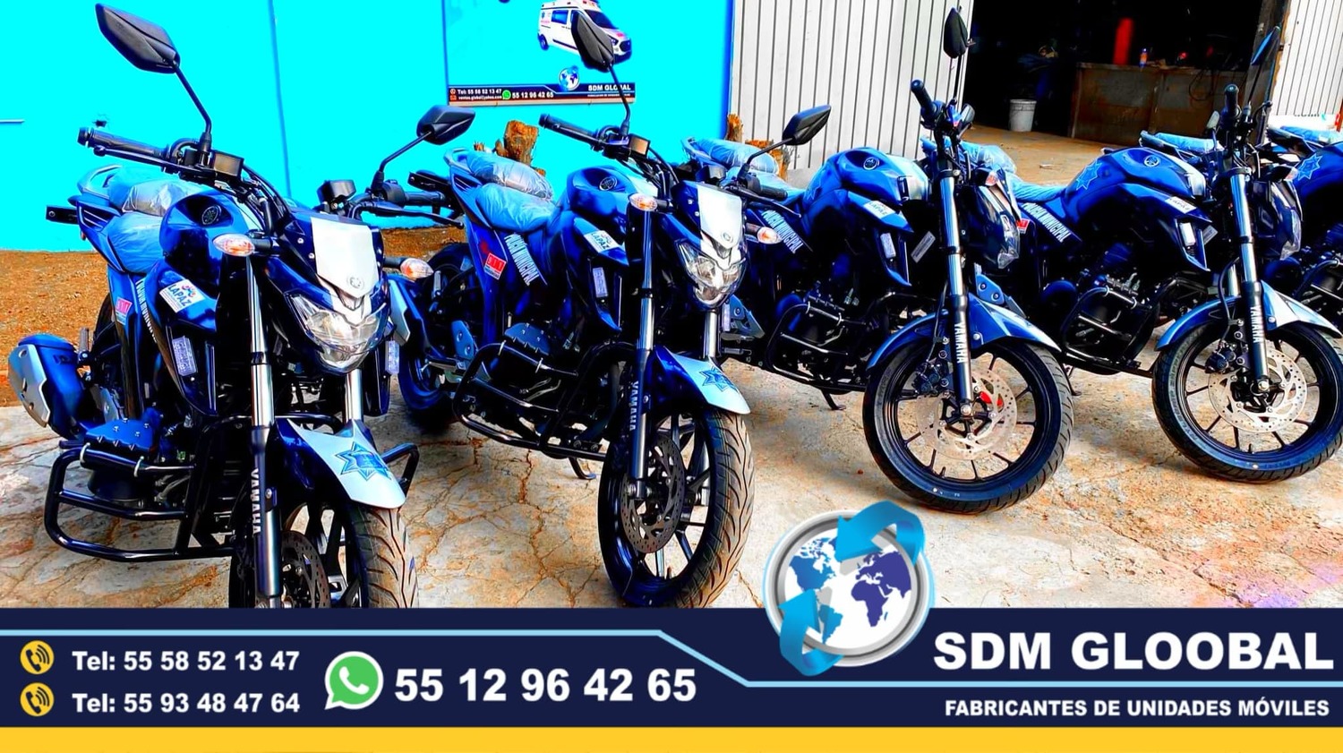Venta Fabricacion Conversion y Equipamiento de MotoPatrullas cuatrimotos bicicletas  <br>