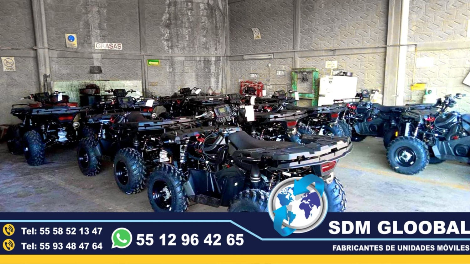 Venta Fabricacion Conversion y Equipamiento de MotoPatrullas cuatrimotos bicicletas  <br>