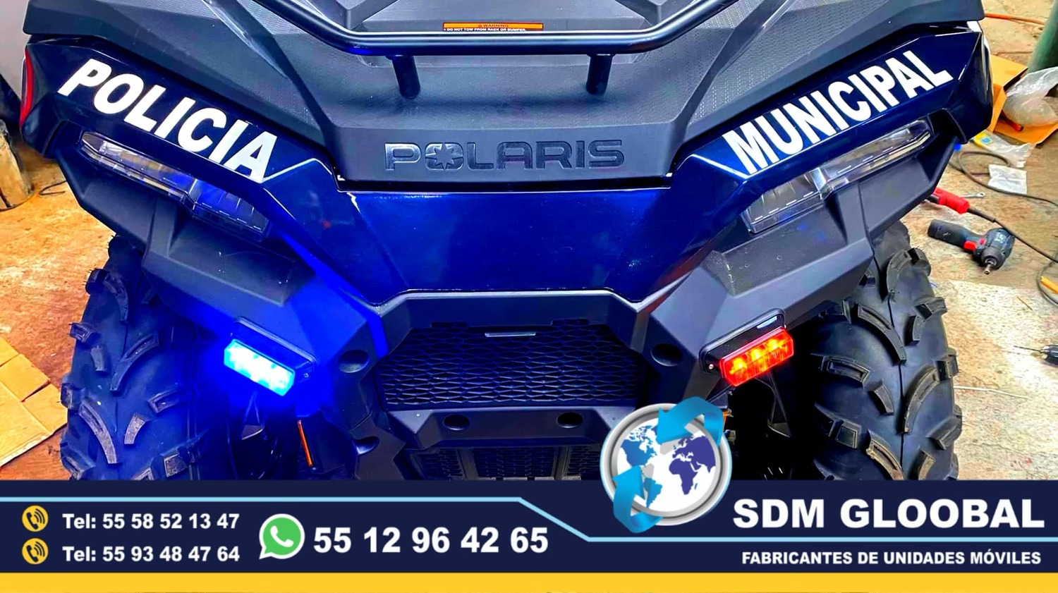 Venta Fabricacion Conversion y Equipamiento de MotoPatrullas cuatrimotos bicicletas  <br>