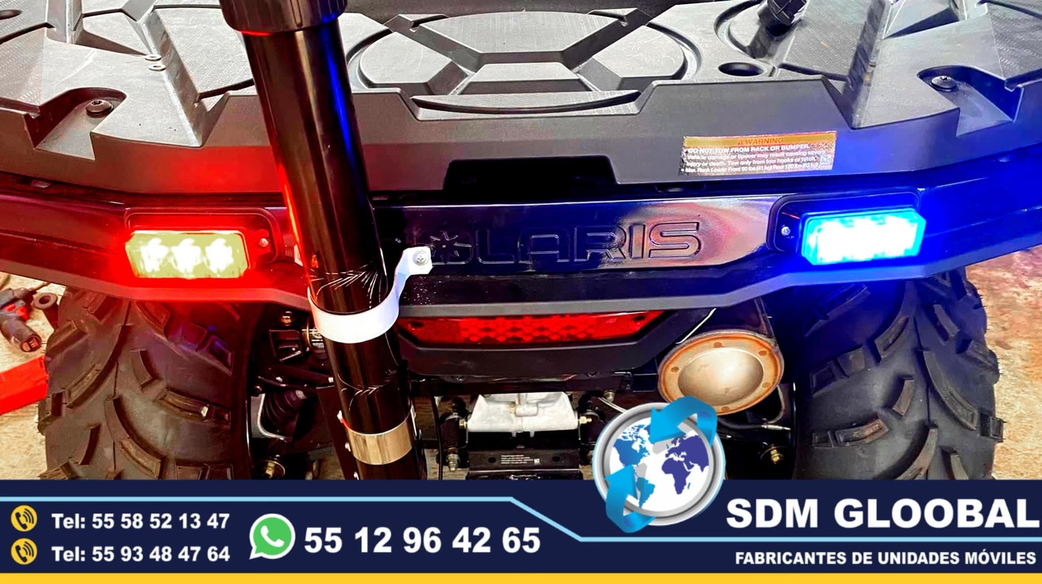 Venta Fabricacion Conversion y Equipamiento de MotoPatrullas cuatrimotos bicicletas  <br>