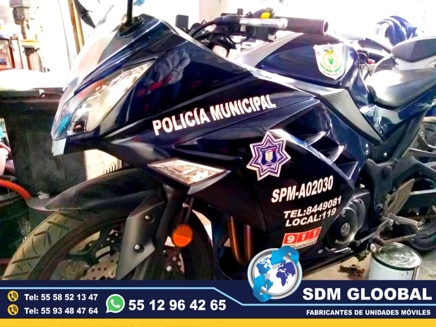 Venta Fabricacion Conversion y Equipamiento de MotoPatrullas cuatrimotos bicicletas  <br>