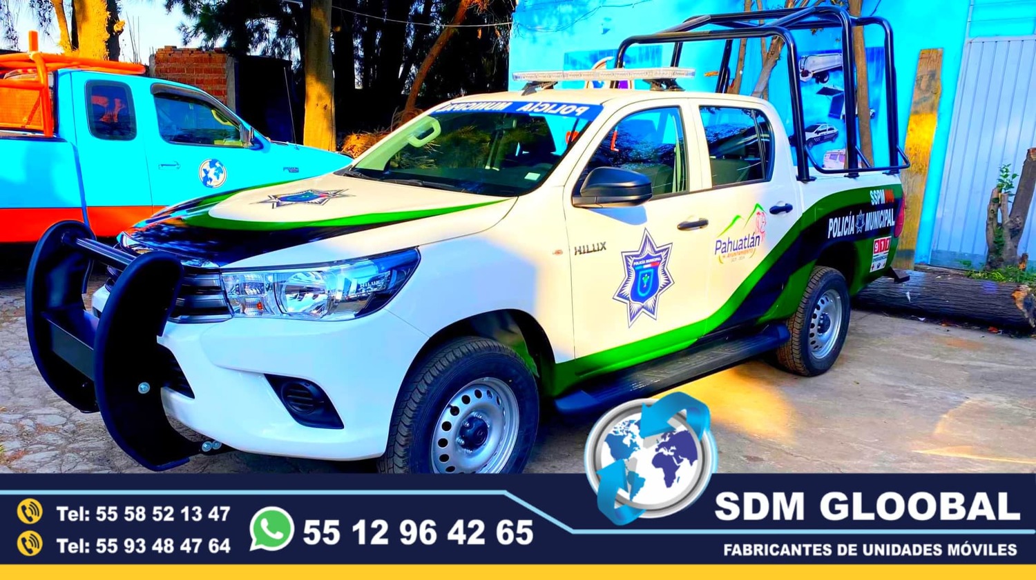 Equipamiento de Patrullas Pick Up Fabricacion Conversion y Venta