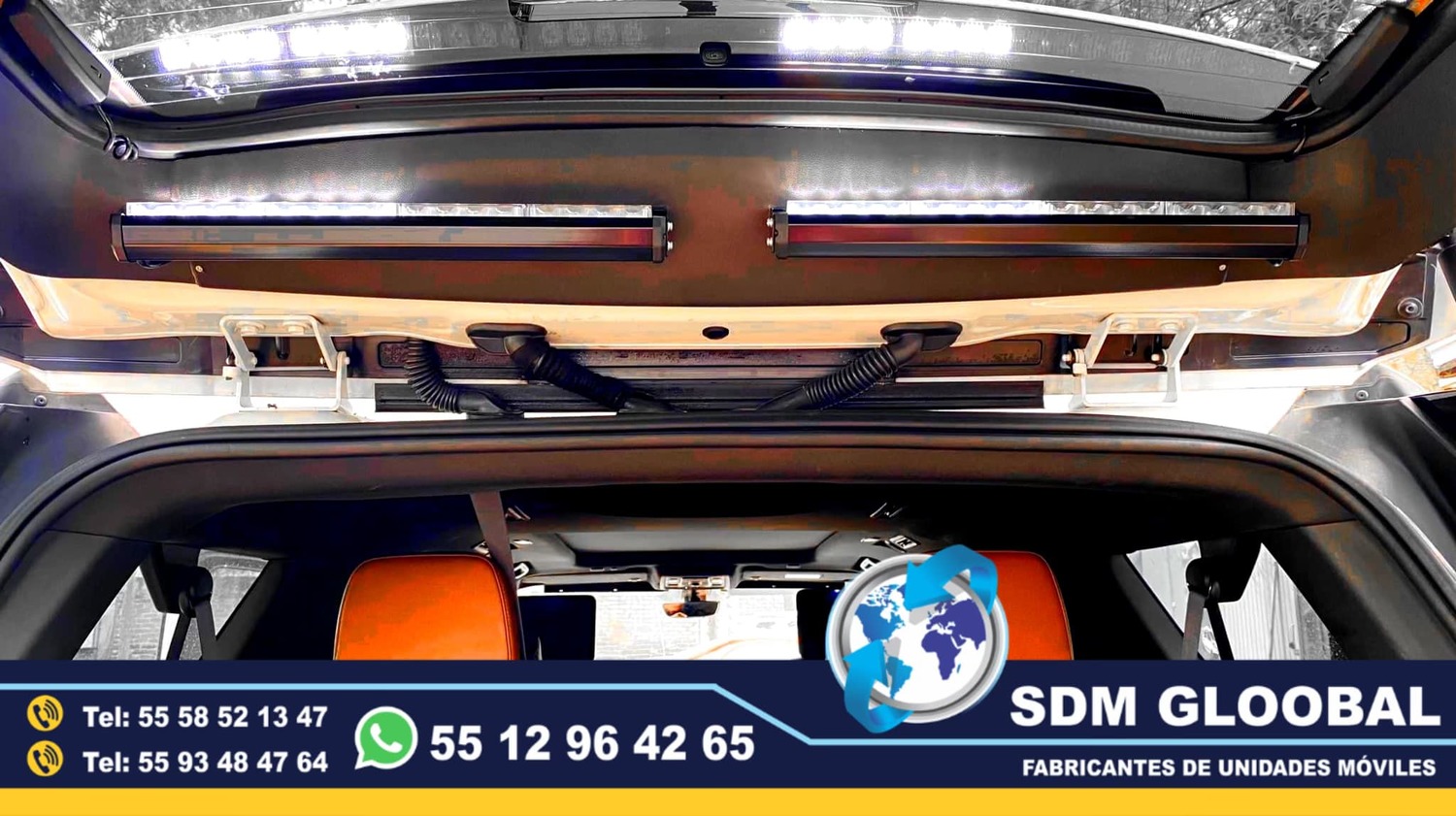 Instalacion de equipo, luces y comunicacion para patrulas