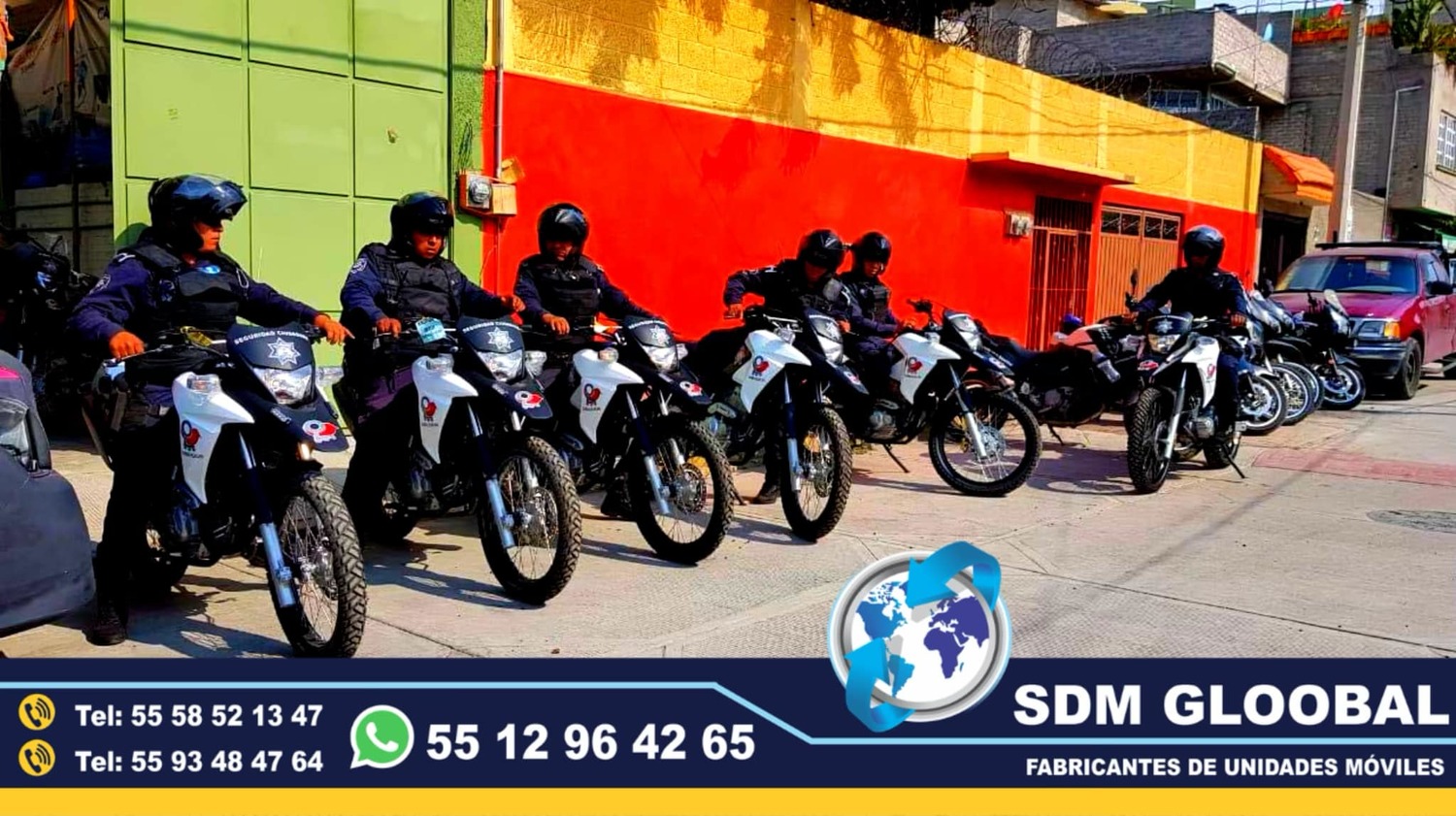 Venta Fabricacion Conversion y Equipamiento de MotoPatrullas cuatrimotos bicicletas  <br>