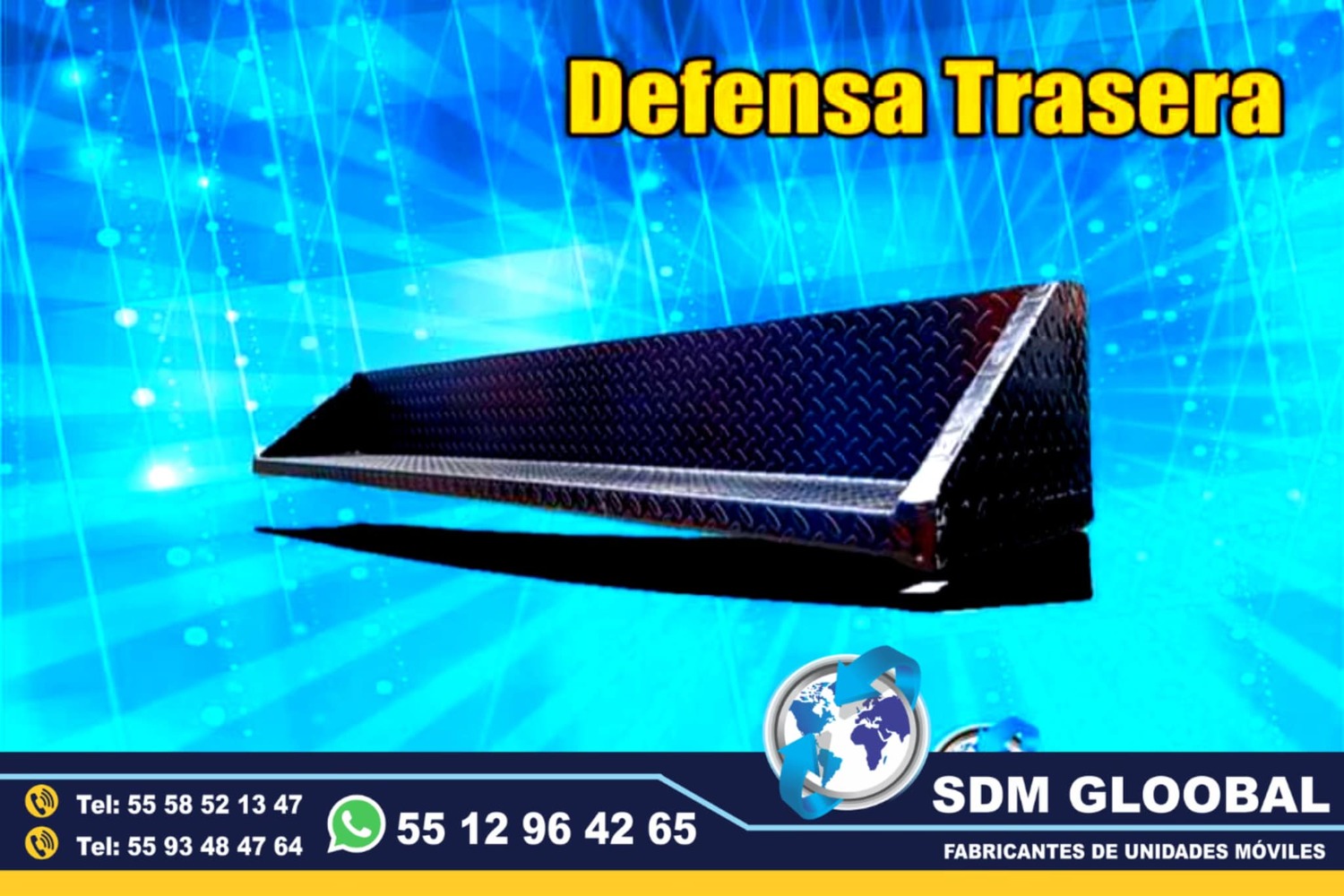 Fabricacion y venta de defensa tipo escalon para pick up camionetas