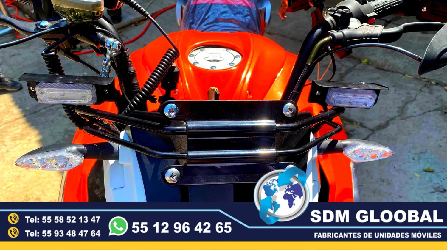 Venta Fabricacion Conversion y Equipamiento de MotoPatrullas cuatrimotos bicicletas  <br>