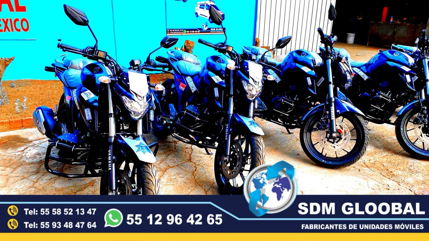 Venta Fabricacion Conversion y Equipamiento de MotoPatrullas cuatrimotos bicicletas  <br>