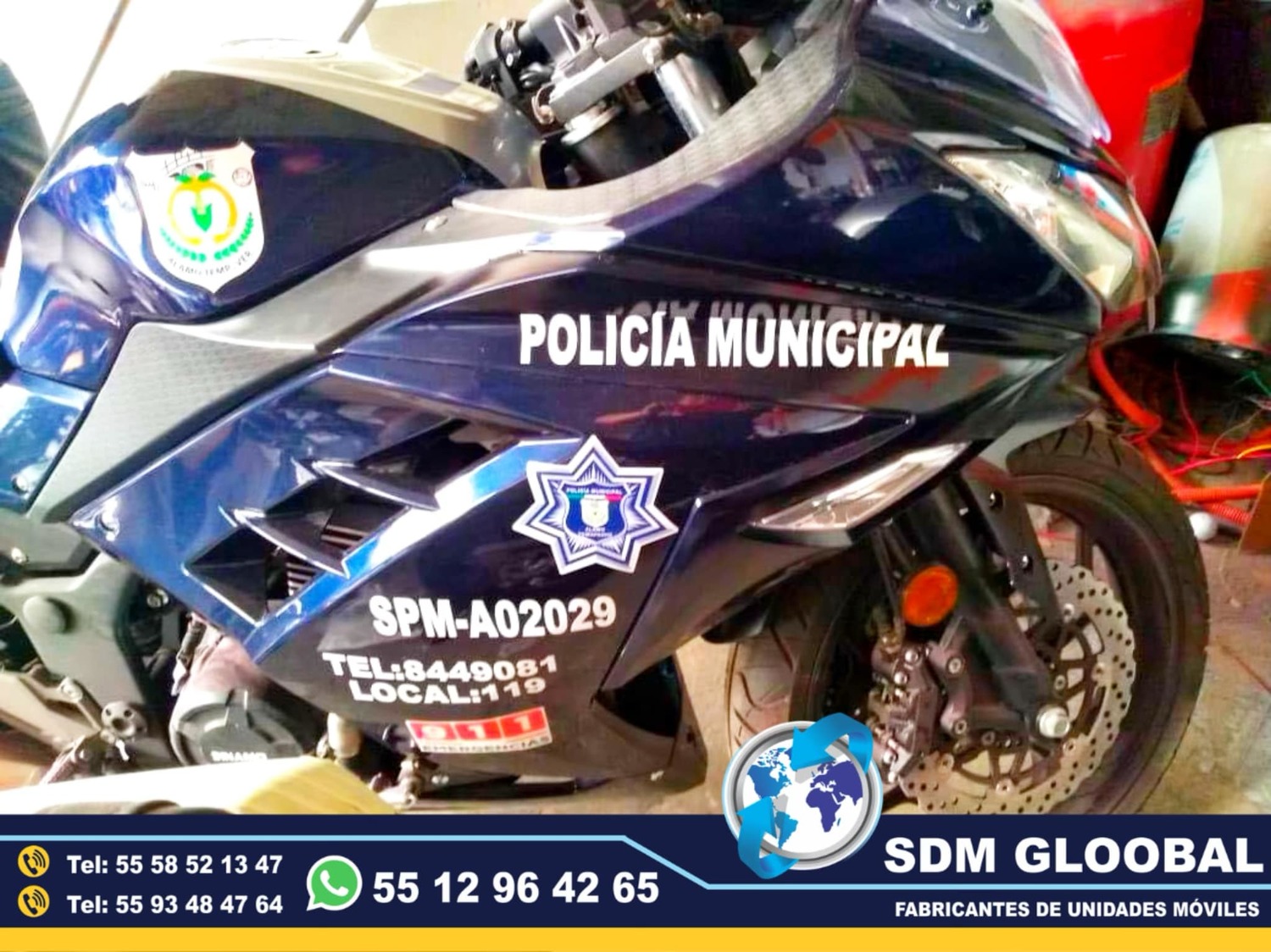Venta Fabricacion Conversion y Equipamiento de MotoPatrullas cuatrimotos bicicletas  <br>