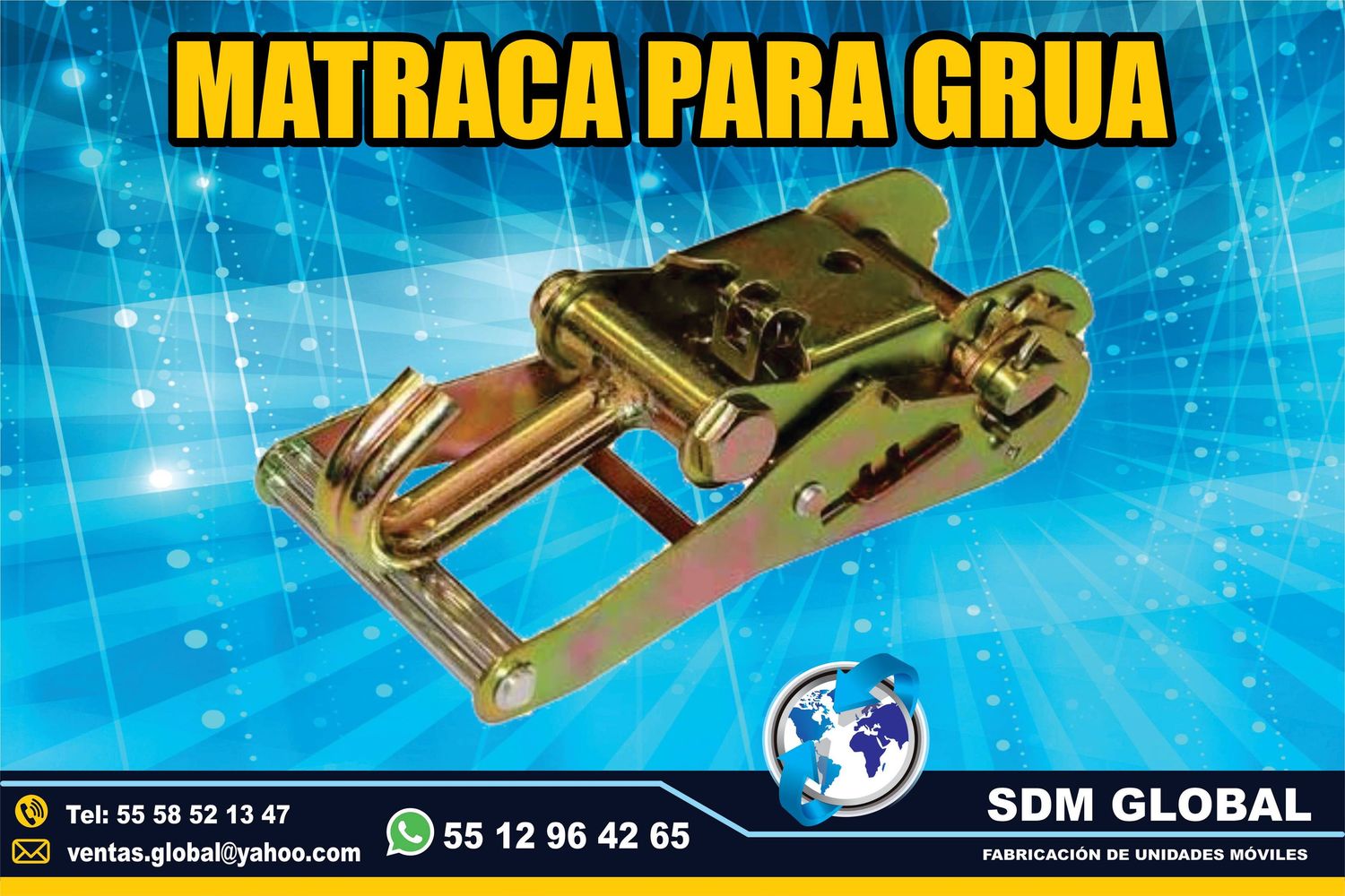 VENTA DE MATRACAS DE AMARRE para gruas        <br>