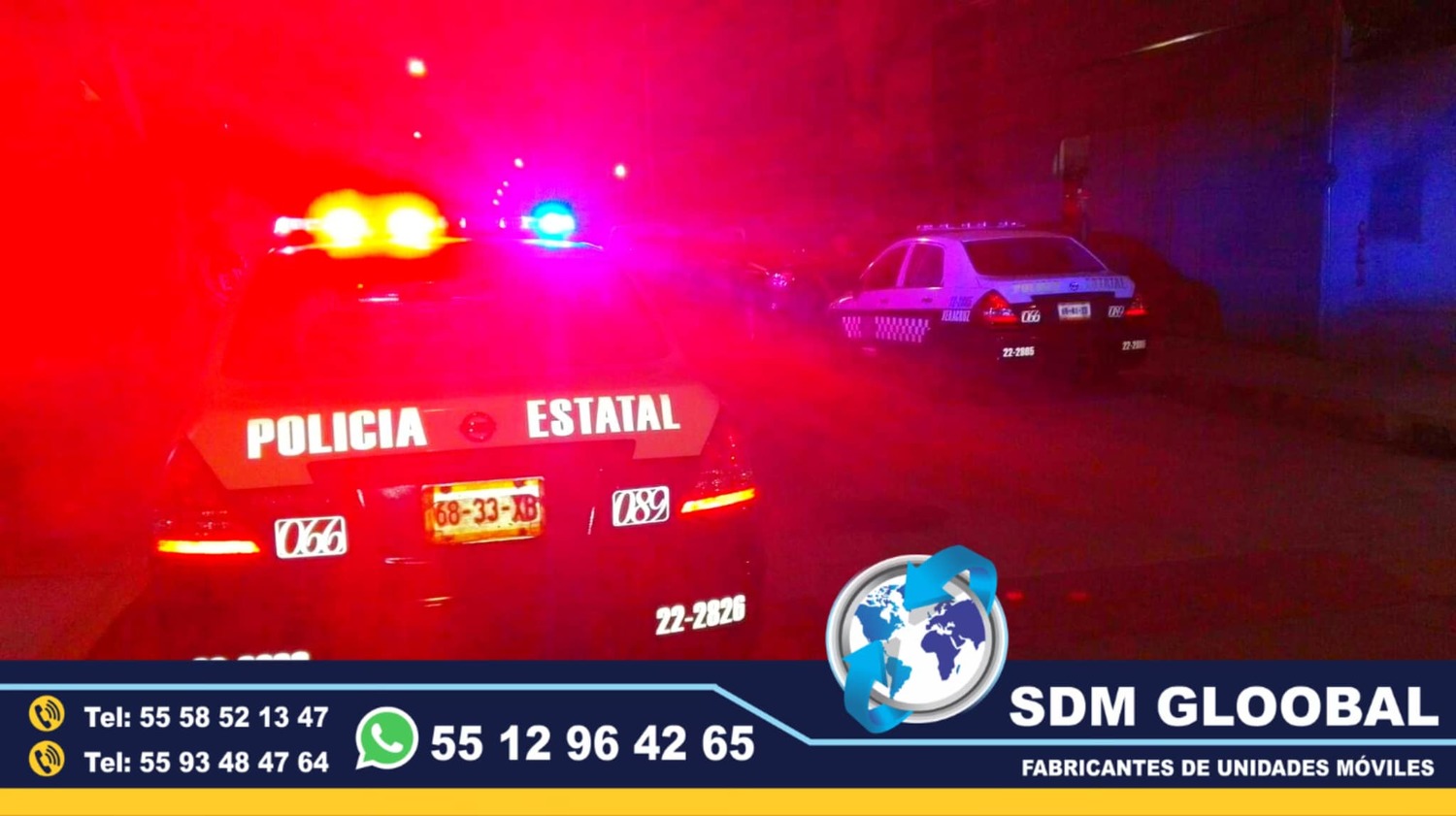 Rejillas o rejas de proteccion de ventanas para patrullas equipadas