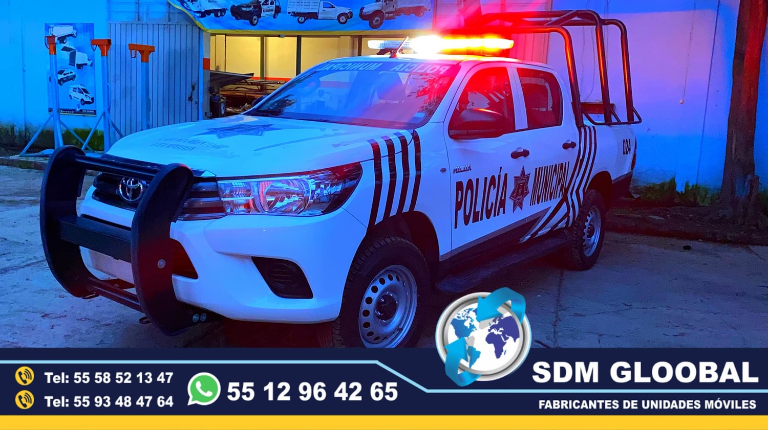 Equipamiento de Patrullas Pick Up Fabricacion Conversion y Venta
