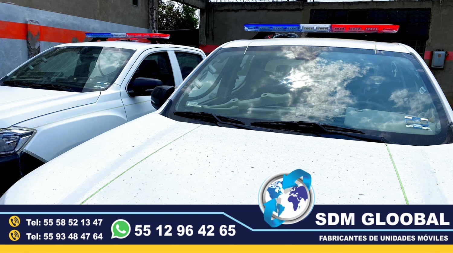 Venta de Torreta de Leds para patrullas color rojo azul