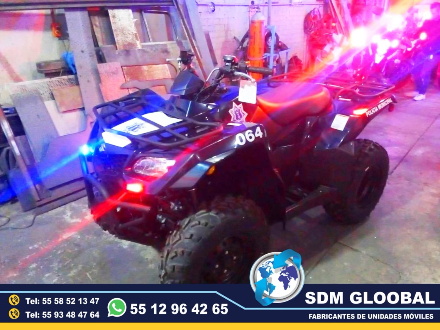 Venta Fabricacion Conversion y Equipamiento de MotoPatrullas cuatrimotos bicicletas  <br>