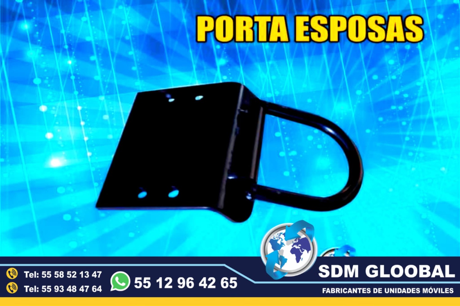 Fabricacion y venta de Porta esposas para patrullas pick up