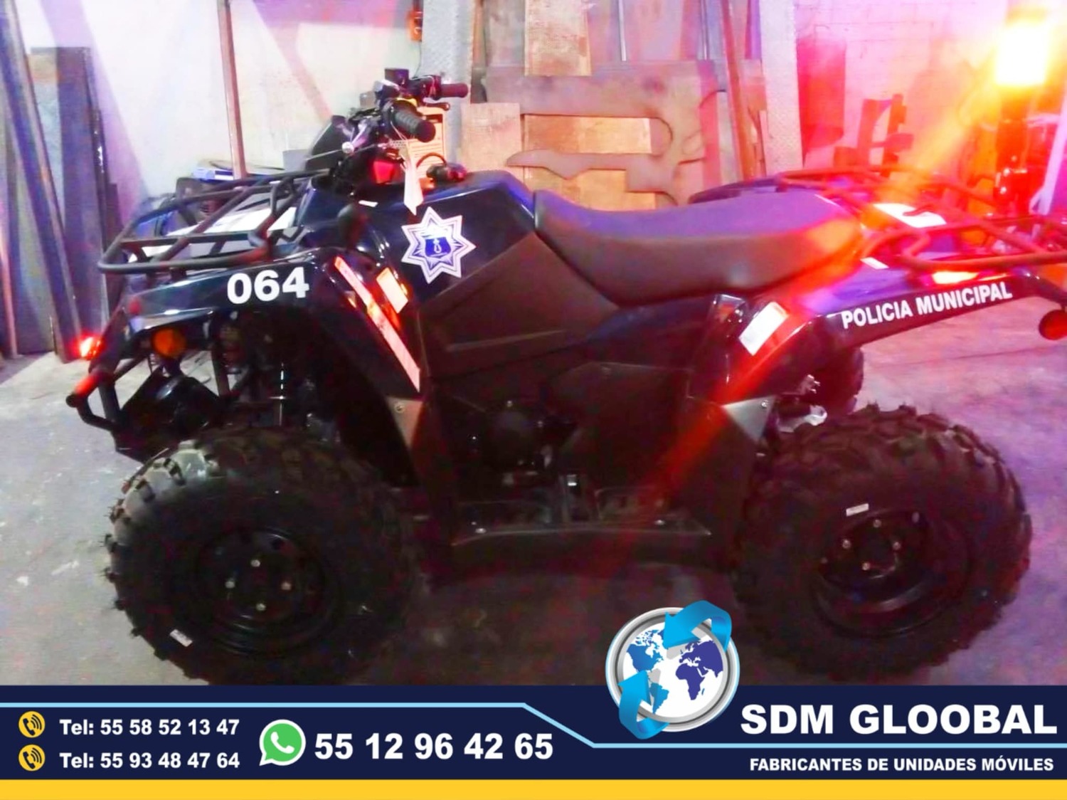 Venta Fabricacion Conversion y Equipamiento de MotoPatrullas cuatrimotos bicicletas  <br>