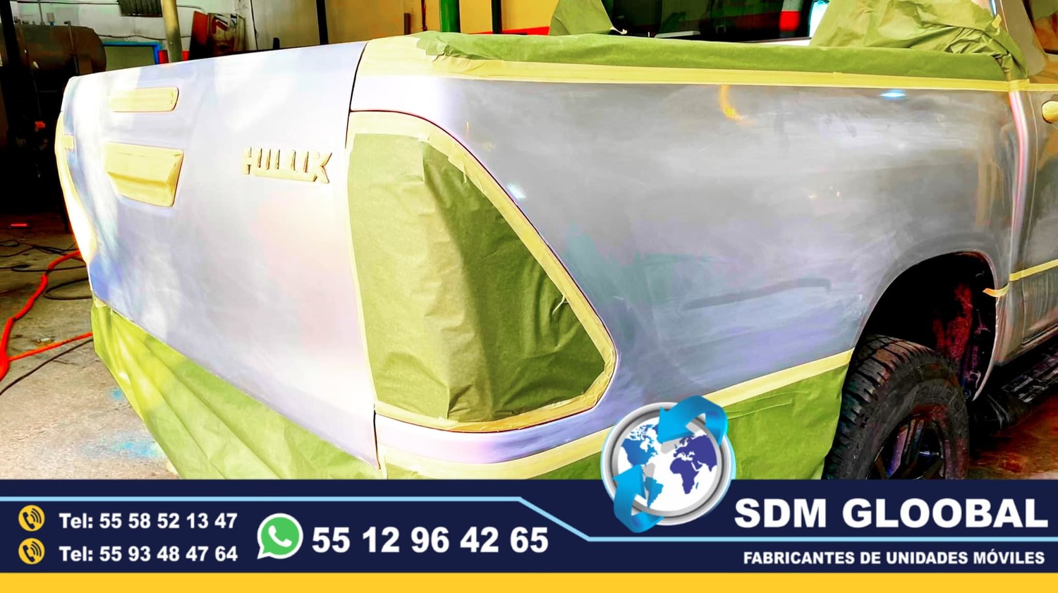 Pintura de Patrullas y Unidades Moviles de Rescate Salvamento