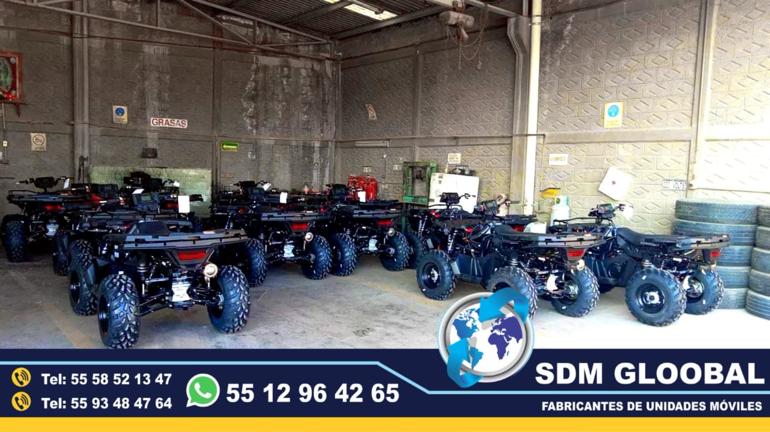 Venta Fabricacion Conversion y Equipamiento de MotoPatrullas cuatrimotos bicicletas  <br>
