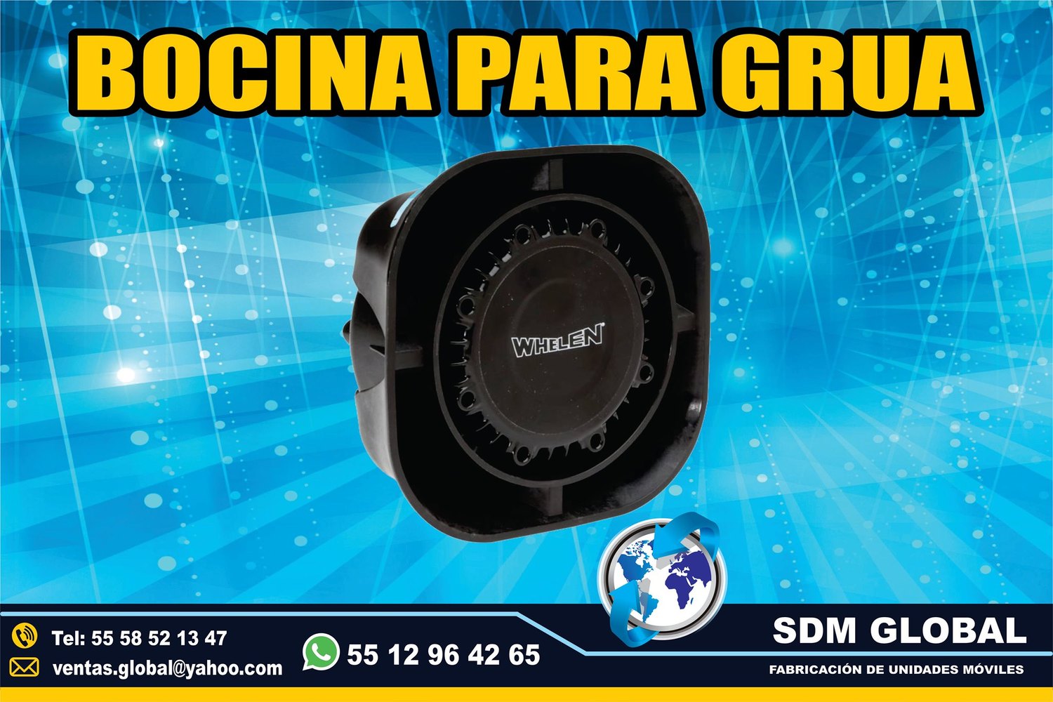VENTA DE BOCINA Marca WHELEN           <br>