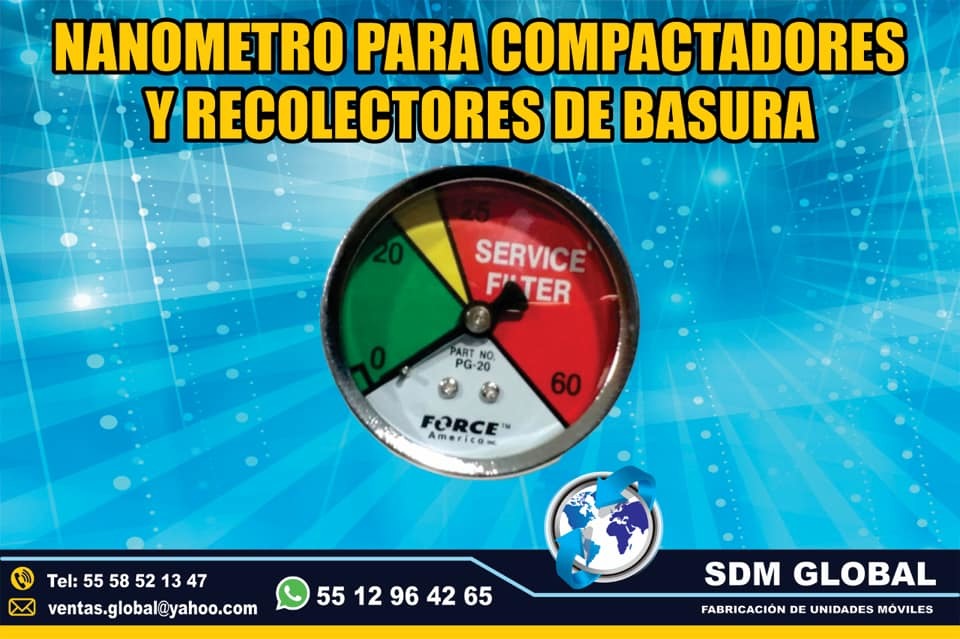 Venta de Nanometro para compactadores recolectores de basura           <br>