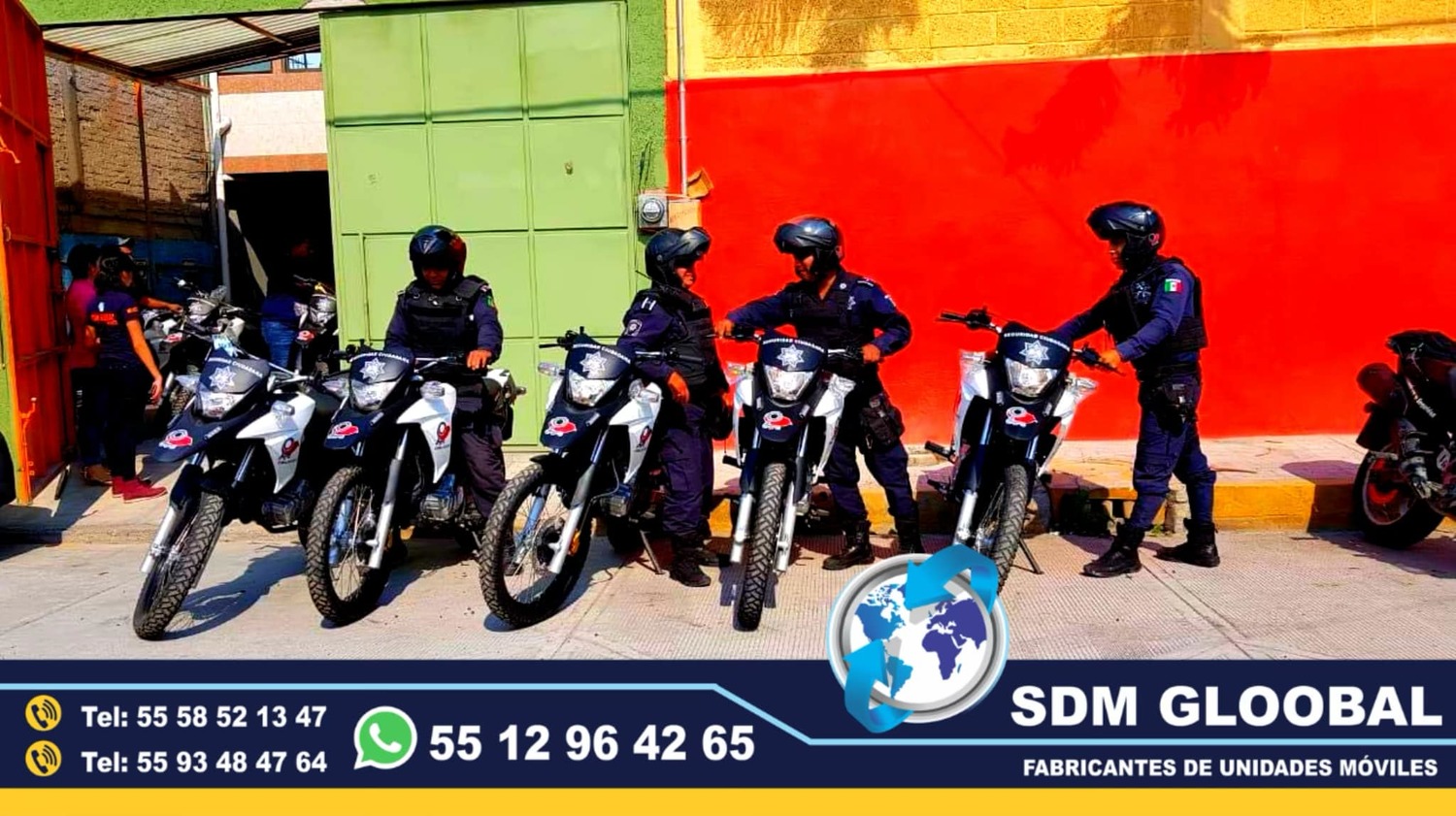 Venta Fabricacion Conversion y Equipamiento de MotoPatrullas cuatrimotos bicicletas  <br>