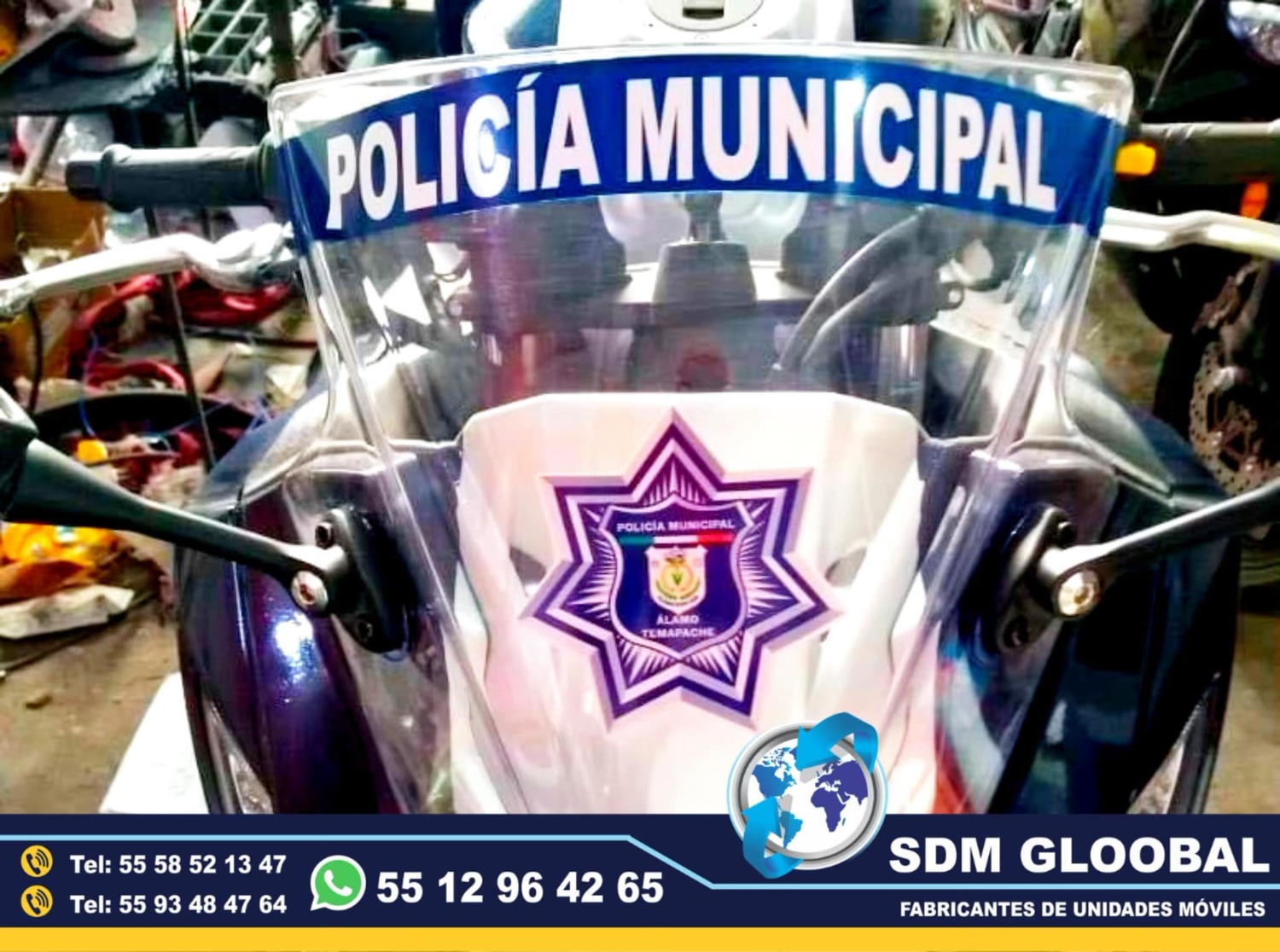 Venta Fabricacion Conversion y Equipamiento de MotoPatrullas cuatrimotos bicicletas  <br>