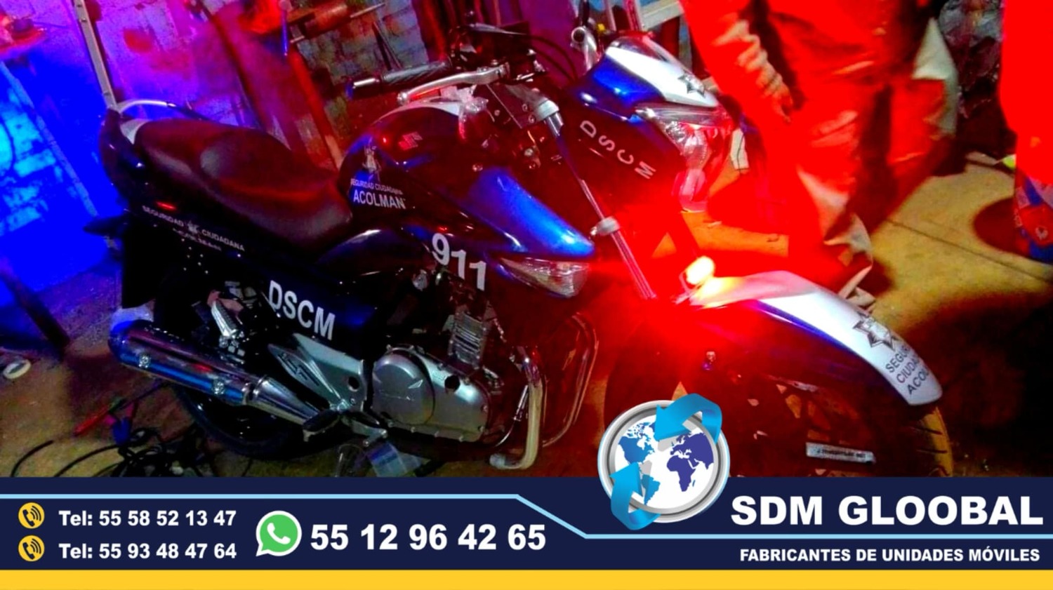 Venta Fabricacion Conversion y Equipamiento de MotoPatrullas cuatrimotos bicicletas  <br>