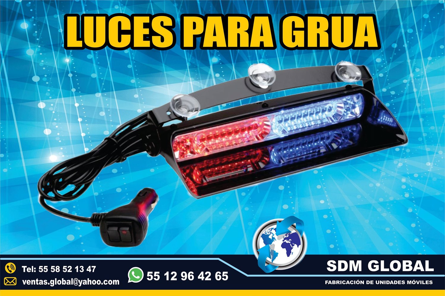 Venta de Luces Perimetrales Auxiliares para Gruas