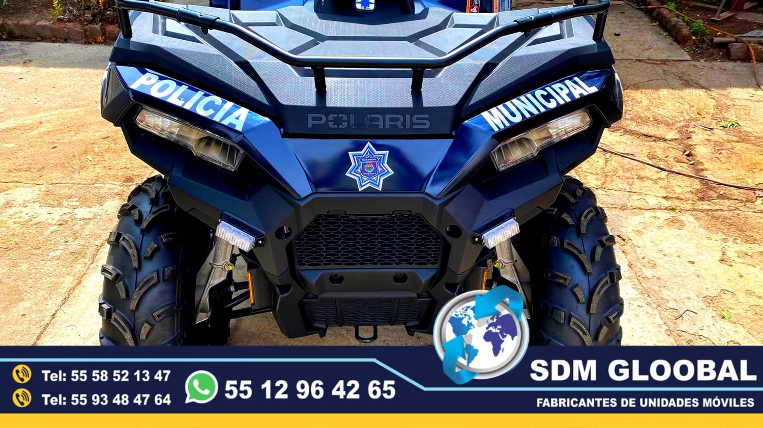Venta Fabricacion Conversion y Equipamiento de MotoPatrullas cuatrimotos bicicletas  <br>
