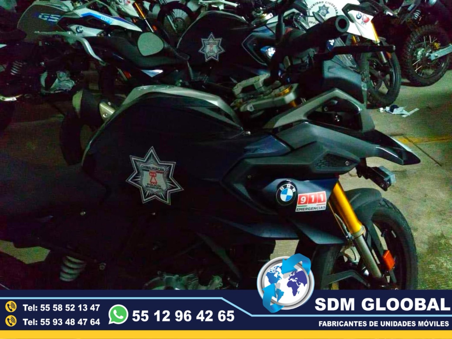 Venta Fabricacion Conversion y Equipamiento de MotoPatrullas cuatrimotos bicicletas  <br>