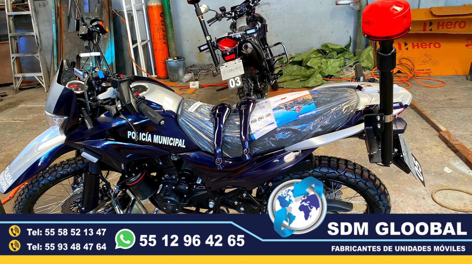 Fabricantes de MotoPatrullas Conversion Equipamiento Venta