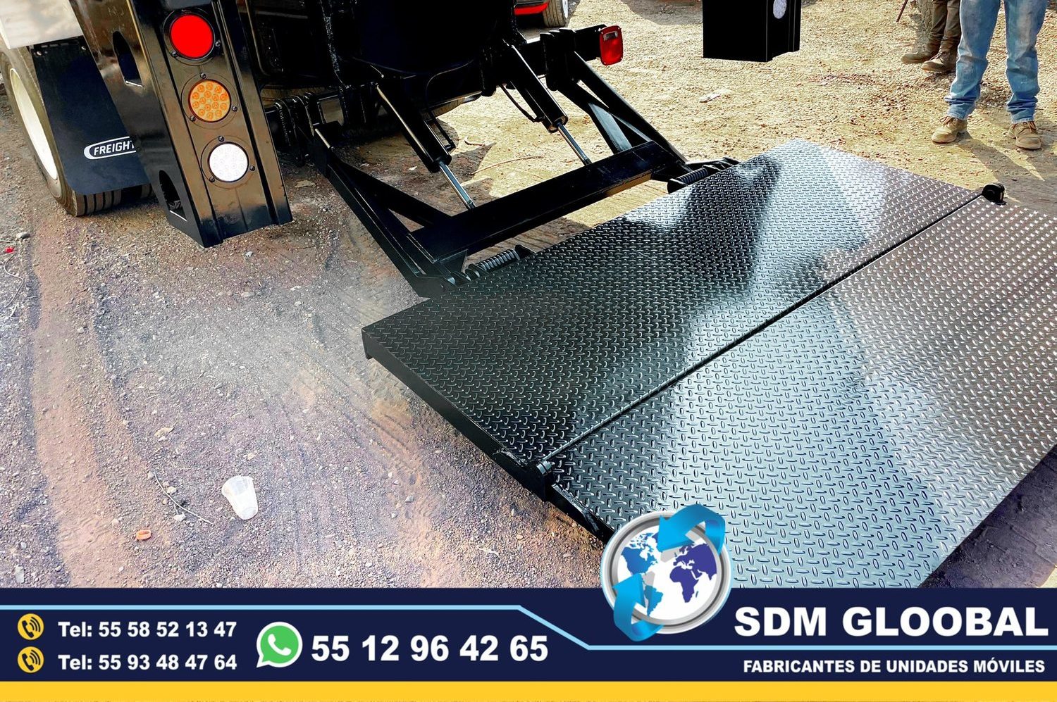 Fabricantes de Rampas Hidraulicas para camioneta y camion de carga   <br>