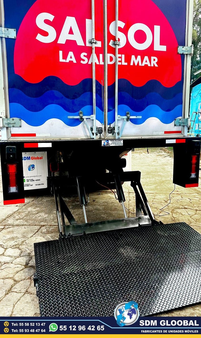 Fabricantes de Rampas Hidraulicas para camioneta y camion de carga   <br>