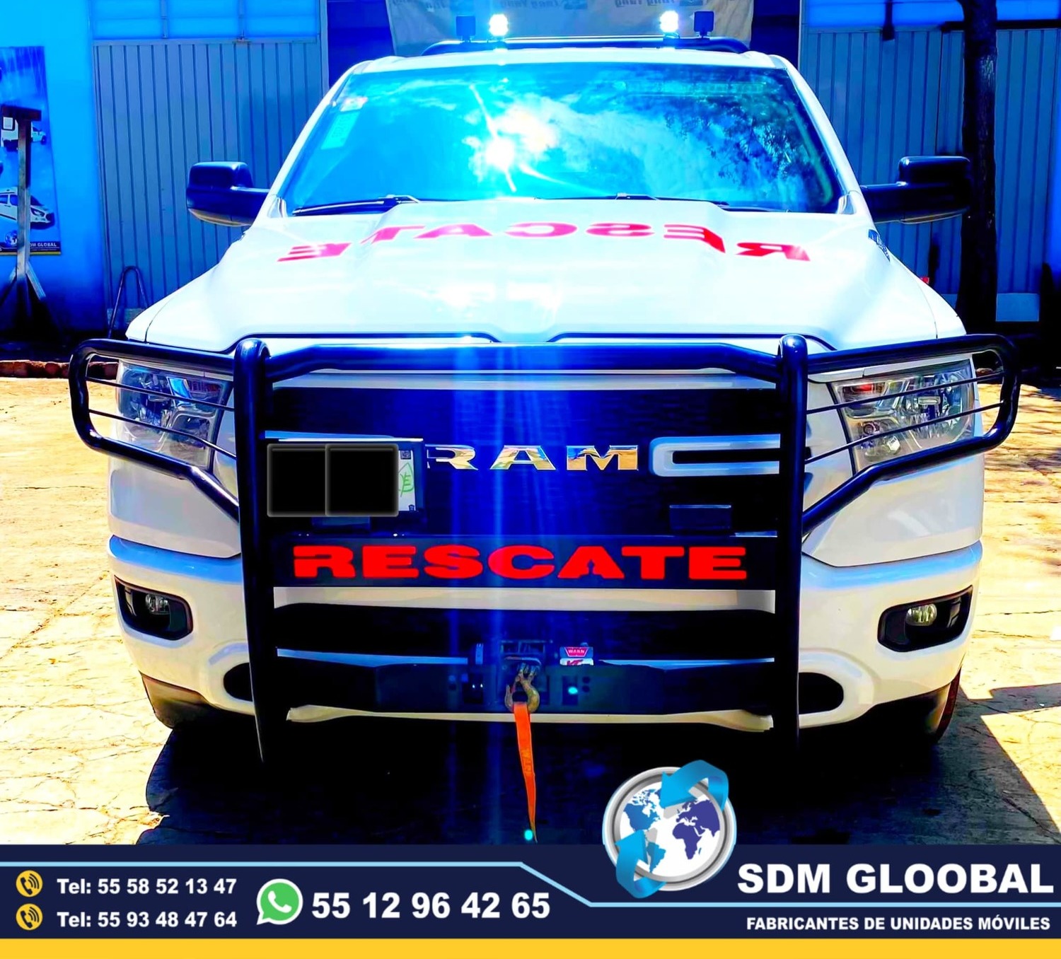 Fabricacion de Unidades de Recate, Salvamento, Proteccion civil<br>