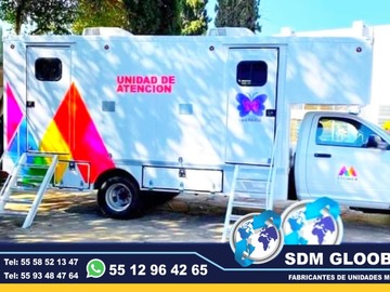 En Sdm Global Mexico Fabricacion conversion equipamiento y venta de Ambulancias de traslado en Mexico, somos fabricantes directos en Mexico. Sdm Global Mexico empresa 100% especializada en la venta fabricación conversión equipamiento de diferentes tipos de ambulancias de traslado y vehículos de emergencia, ofreciendo soluciones personalizadas para diversas necesidades en el mercado nacional.Dedicados a la fabricación de ambulancias y patrullas, ofreciendo servicios relacionados con la seguridad y emergencias, venta de unidades médicas móviles y ambulancias, además de carrocerías industriales,Somos un fabricante mexicano con más de 15 años de experiencia, especializado en la fabricación y comercialización de ambulancias y vehículos de rescate, con un enfoque en la alta calidad y el cumplimiento de normativas mexicanas.Diseñamos y equipamos ambulancias con la tecnología y los materiales necesarios para asegurar funcionalidad y seguridad, cumpliendo con las normativas mexicanas.En Sdm Global Mexico nos dedicamos a la Fabricacion conversion equipamiento y venta de Unidades Moviles Medicas Especiales en Mexico somos fabricantes directos en Mexico.