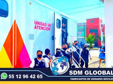 En Sdm Global Mexico Fabricacion conversion equipamiento y venta de Ambulancias de traslado en Mexico, somos fabricantes directos en Mexico. Sdm Global Mexico empresa 100% especializada en la venta fabricación conversión equipamiento de diferentes tipos de ambulancias de traslado y vehículos de emergencia, ofreciendo soluciones personalizadas para diversas necesidades en el mercado nacional.Dedicados a la fabricación de ambulancias y patrullas, ofreciendo servicios relacionados con la seguridad y emergencias, venta de unidades médicas móviles y ambulancias, además de carrocerías industriales,Somos un fabricante mexicano con más de 15 años de experiencia, especializado en la fabricación y comercialización de ambulancias y vehículos de rescate, con un enfoque en la alta calidad y el cumplimiento de normativas mexicanas.Diseñamos y equipamos ambulancias con la tecnología y los materiales necesarios para asegurar funcionalidad y seguridad, cumpliendo con las normativas mexicanas.En Sdm Global Mexico nos dedicamos a la Fabricacion conversion equipamiento y venta de Unidades Moviles Medicas Especiales en Mexico somos fabricantes directos en Mexico.