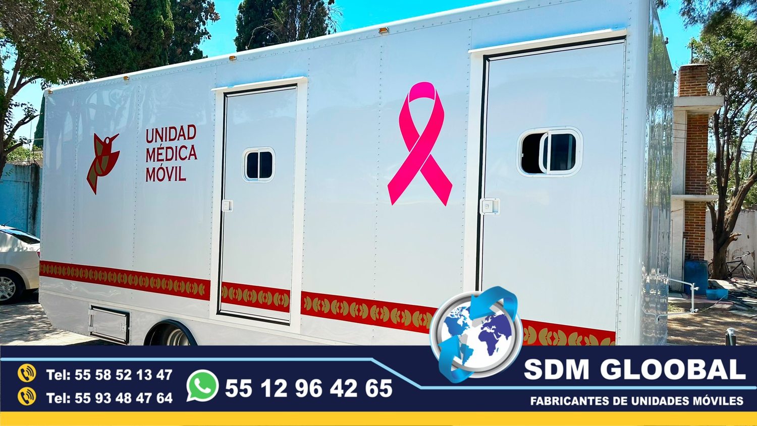 Equipamiento de Unidades Medicas Moviles Especiales en Mexico  <br>