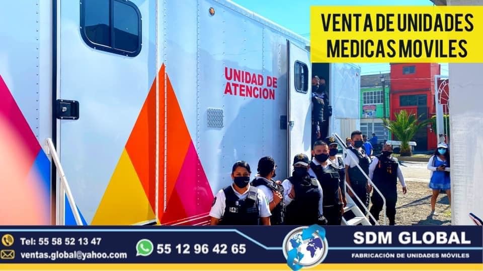 Equipamiento de Unidades Medicas Moviles Especiales en Mexico<br>