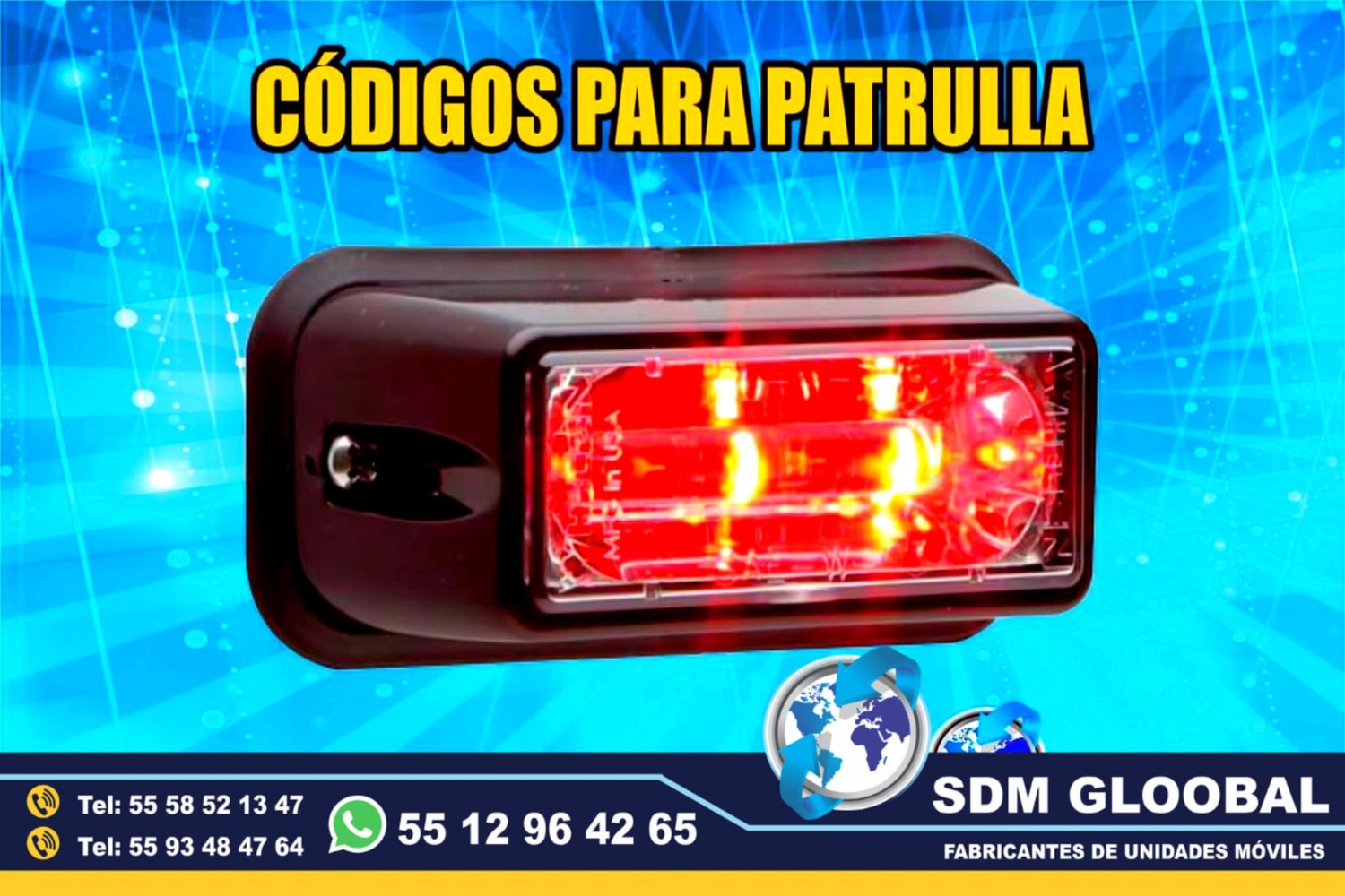 Venta e Instalacion de Luces Perimetrales Auxiliares Emergemcia para Ambulancias de Traslado   <br>