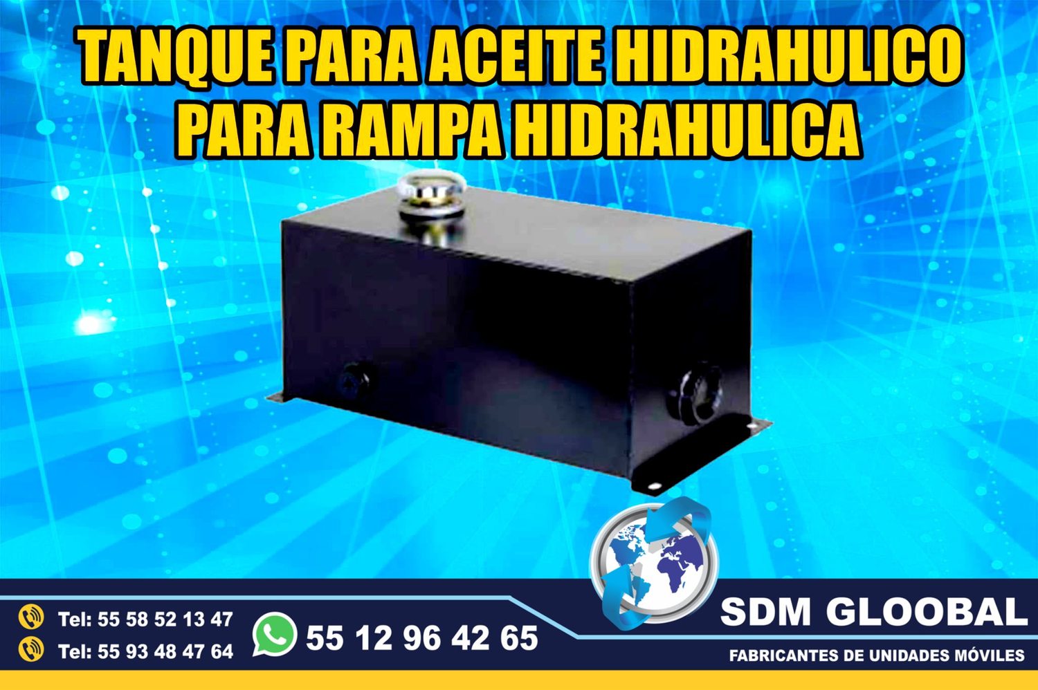 Venta de Tanque de aceite para Rampas Hidraulicas de carga           <br>