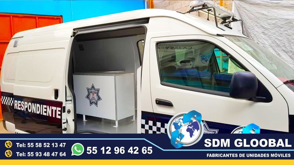 Fabrica de Unidades Moviles de Primer Respondiente de seguridad publica municipal.  <br>