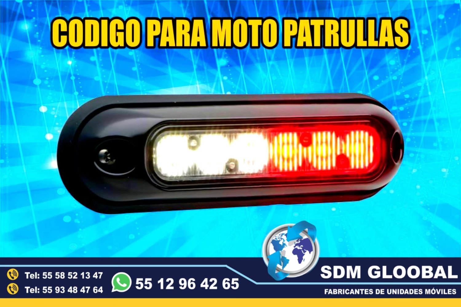 Venta e Instalacion de Luces Perimetrales Auxiliares Emergemcia para Ambulancias de Traslado   <br>