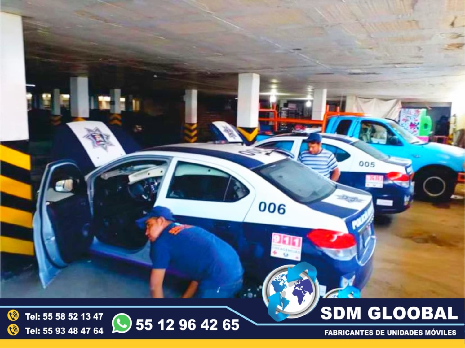 Conversion de patrullas para seguridad publica y privada<br>