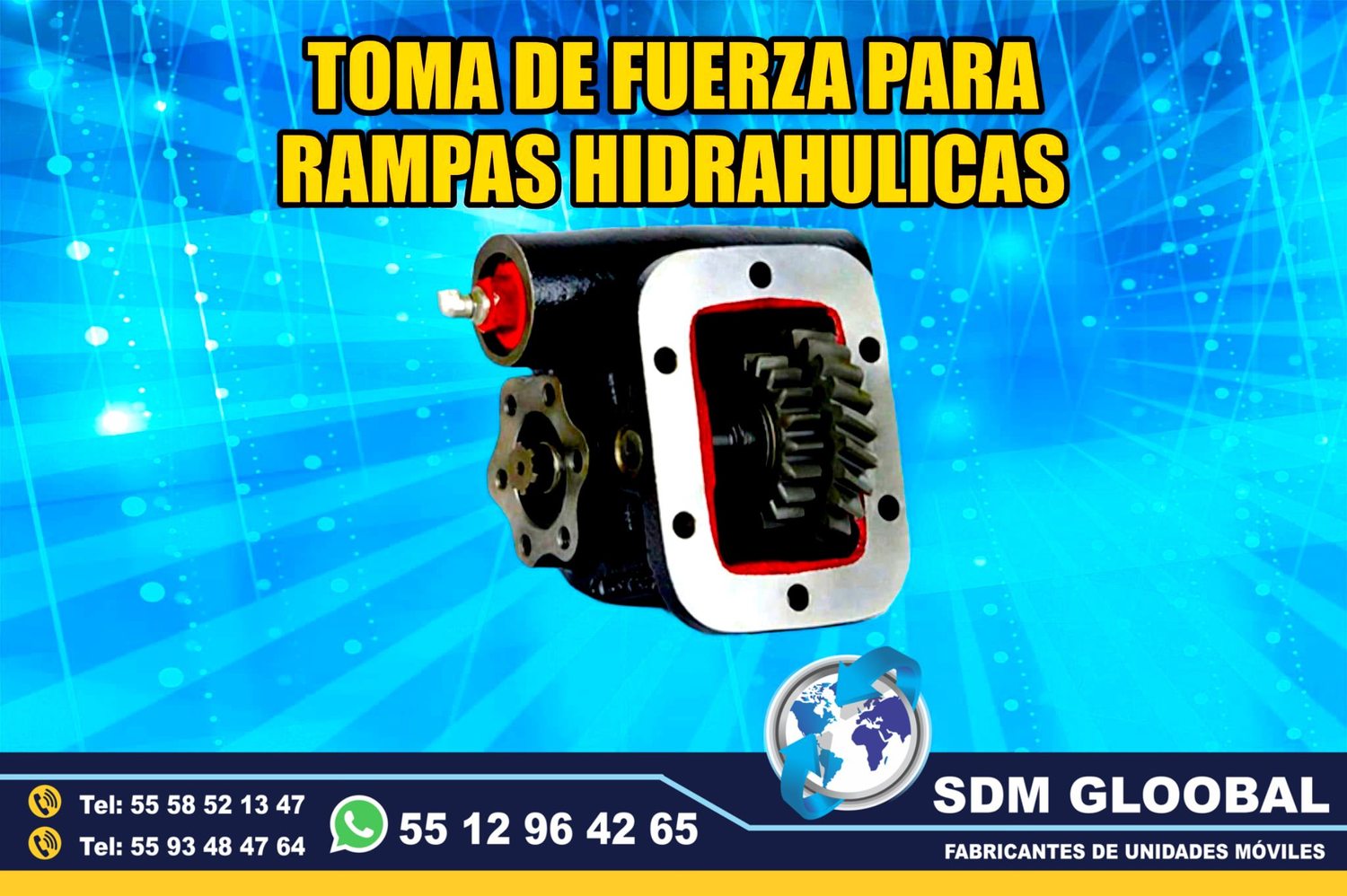 Venta de Toma de Fuerza para Rampas Hidraulicas de carga           <br>