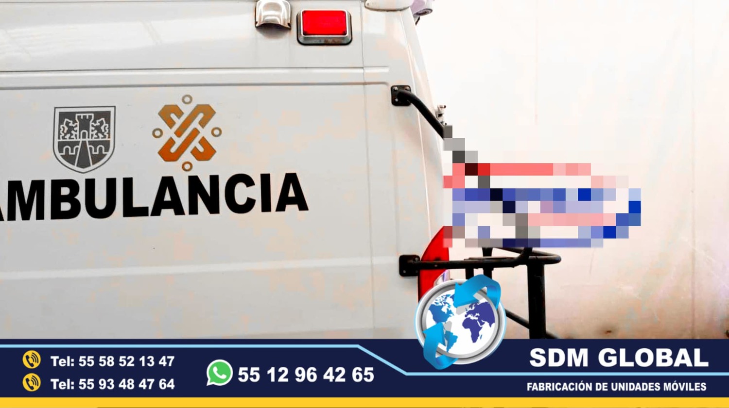 Equipamiento de Ambulancias de traslado de reos y delincuentes  <br>