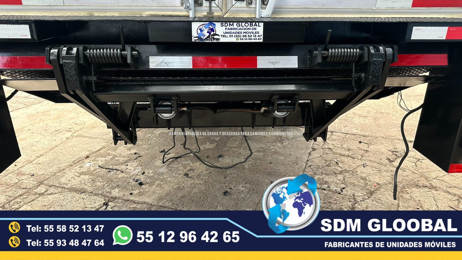 Fabricantes de Rampas Hidraulicas para camioneta y camion de carga        <br>