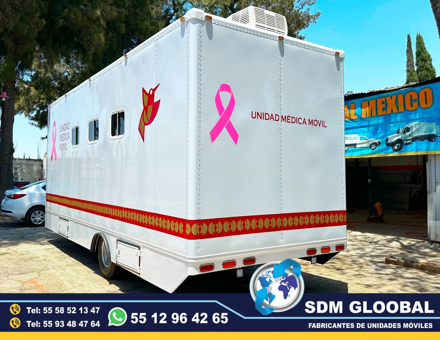 Conversion de Unidades Medicas Moviles Especiales en Mexico  <br>