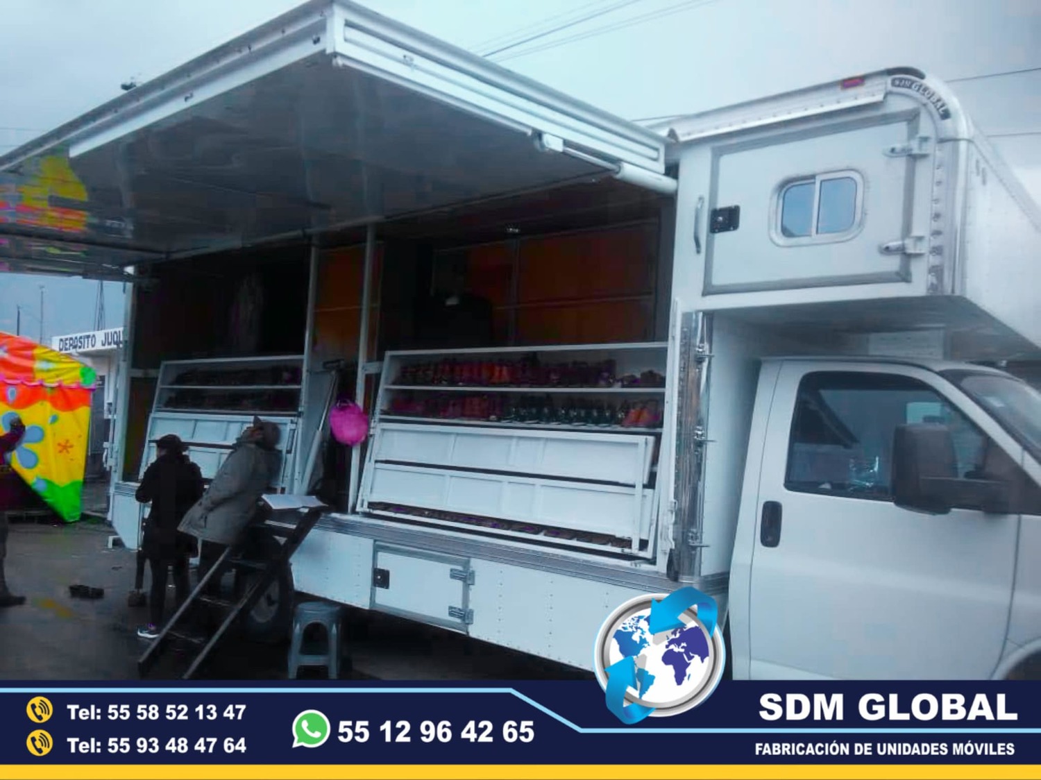 Fabrica de Unidad Movil para venta de productos varios  <br>